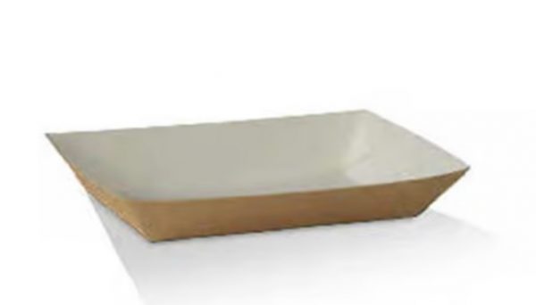 Hot dog brown cardboard tray (250)