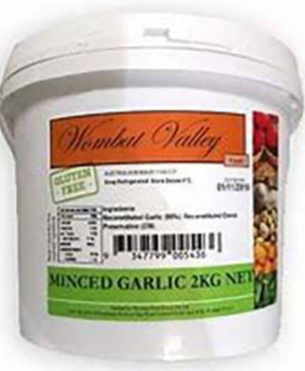 Fresh Minced Garlic 2kg Wombat Valley (6)