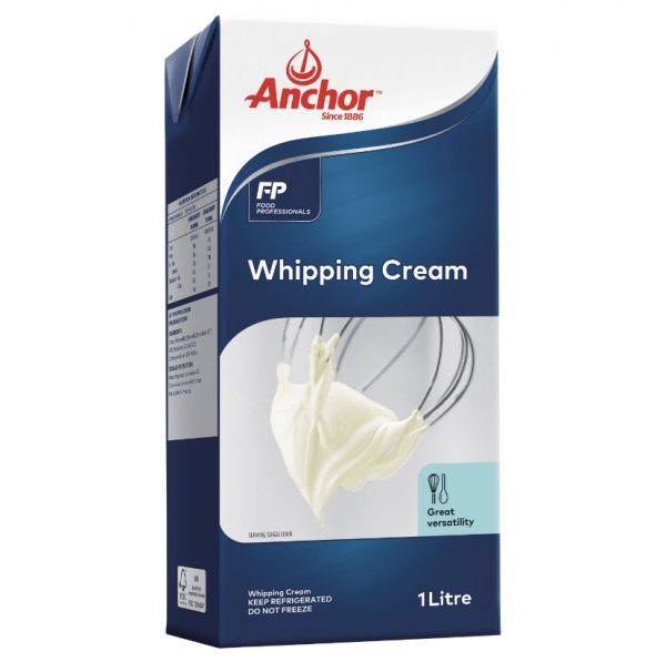 Whipping Cream UHT Anchor 1L (12)