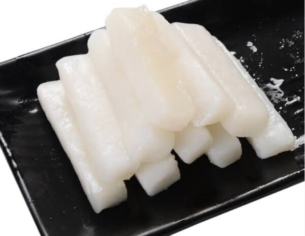 Pineapple Cut Squid Strips Pacific West 5x1kg CTN
