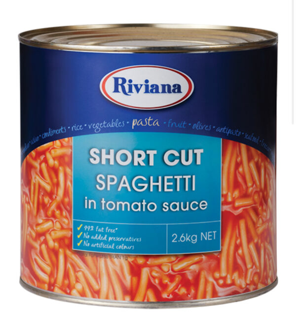 Spaghetti Foodservice 3x2.6kg CTN