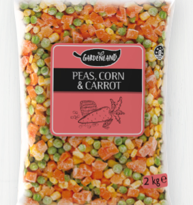 Vegetables Mixed Diced Gardenland 6x2kg CTN