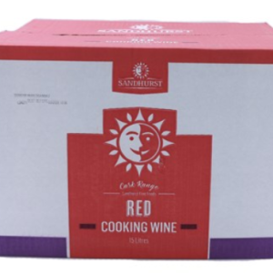 Cooking Wine Red Sandhurst 15L