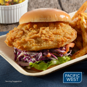 Barramundi Burger Southern Style Pacific West (i)-3Kg Ctn
