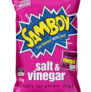 Smith's crinkle cut Salt n Vinegar 18 x 45 g