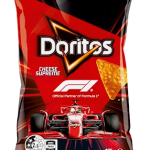 Doritos corn chips cheese supreme 18 x 45 g