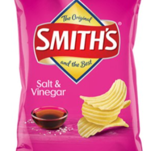 Smith's crinkle cut Salt n Vinegar 18 x 45 g