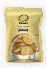 Cooki Vanilla Retail Pouch 14x100g CTN