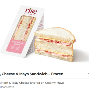 Ham, Cheese & Mayo Sandwich 12x130g CTN