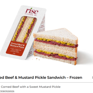 Corned Beef Pickle Sandwich 12x125g CTN